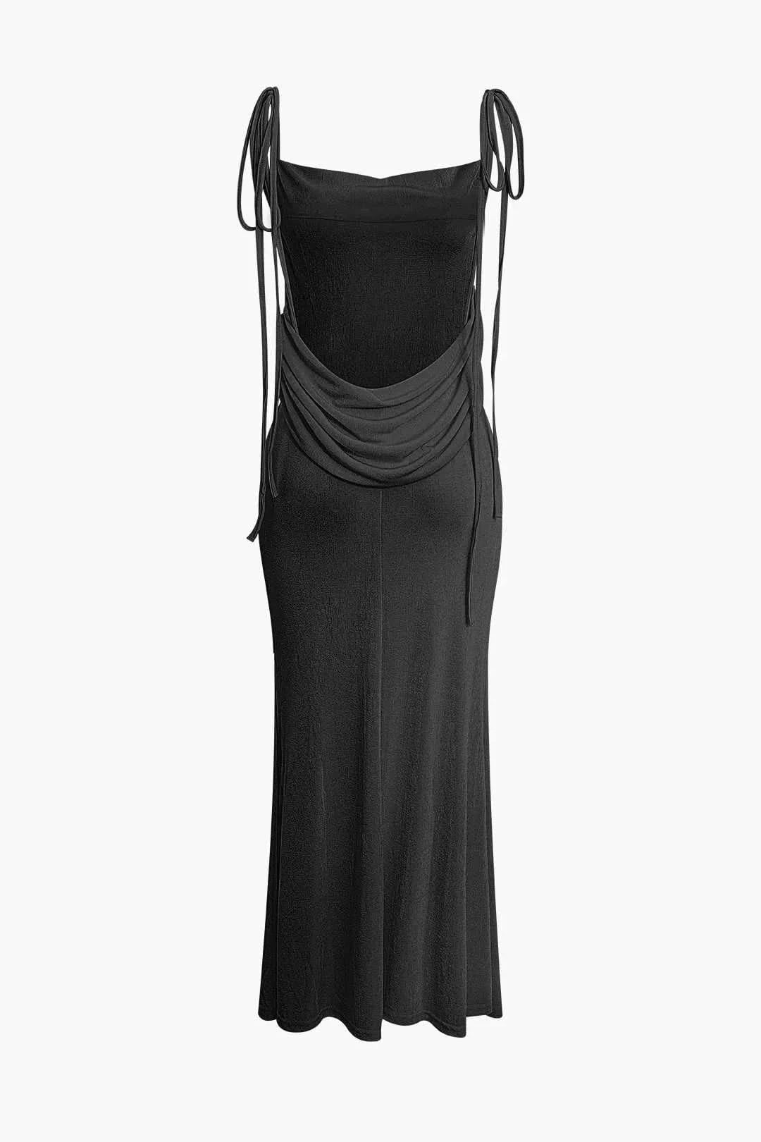 Draped Crisscross Backless Maxi Dress | Mabel Love Boutique Mabel Love Co Draped Crisscross Backless Maxi Dress | Mabel Love Boutique Mabel Love Co