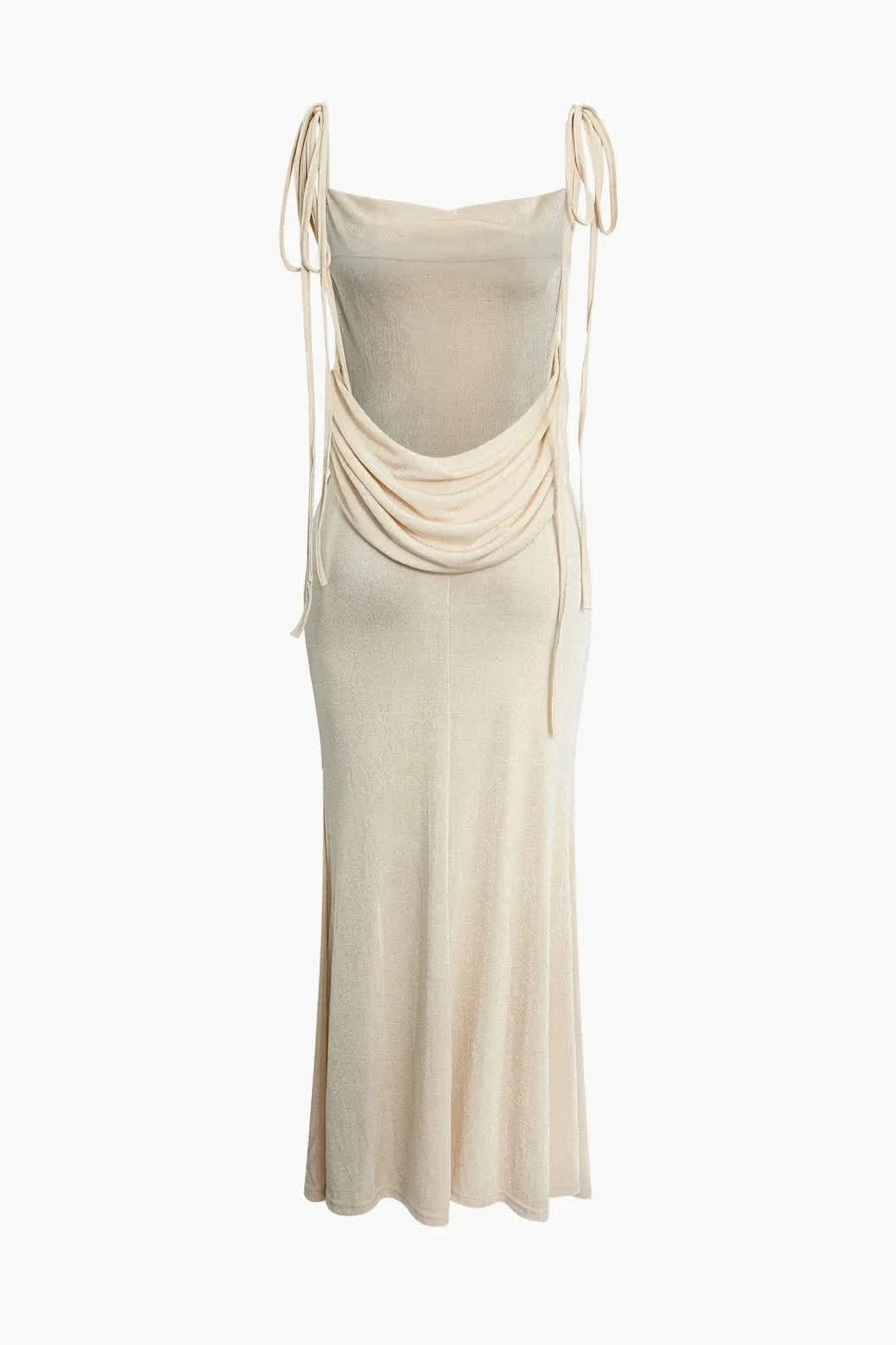 Draped Crisscross Backless Maxi Dress | Mabel Love Boutique Mabel Love Co Draped Crisscross Backless Maxi Dress | Mabel Love Boutique Mabel Love Co