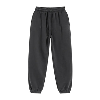 Suede Sweatpants - Dark Gray 2