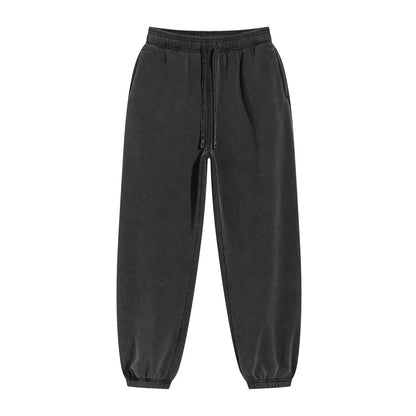 Suede Sweatpants - Black