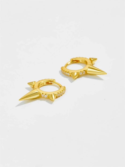 Drop Mini Hoop Earrings