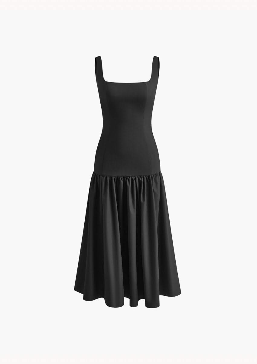 Drop Waist Dress | Mabel Love Co. Black / M Drop Waist Dress | Mabel Love Co. Black / M