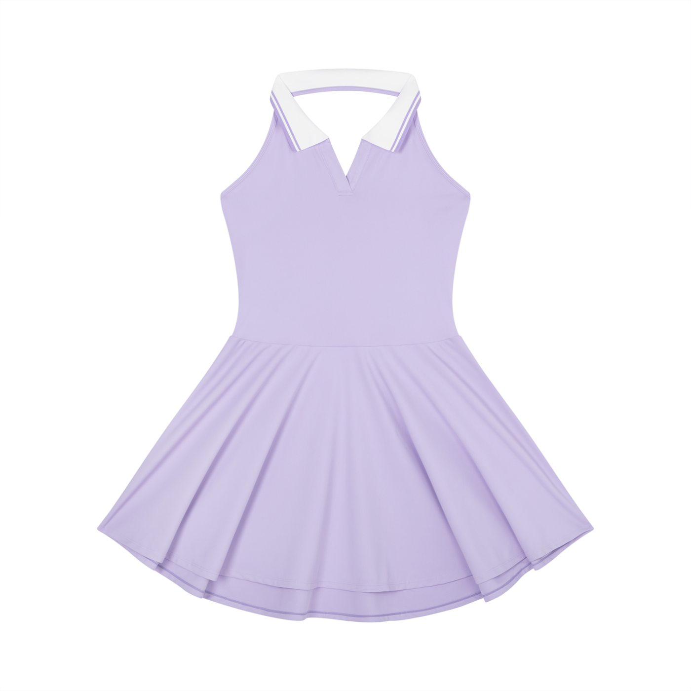 Women's Collared Halter Tennis Dress