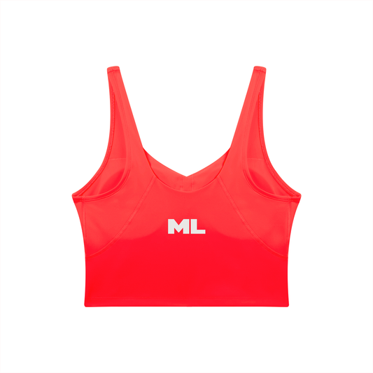 Tank + Biker set — black front on-model 2048