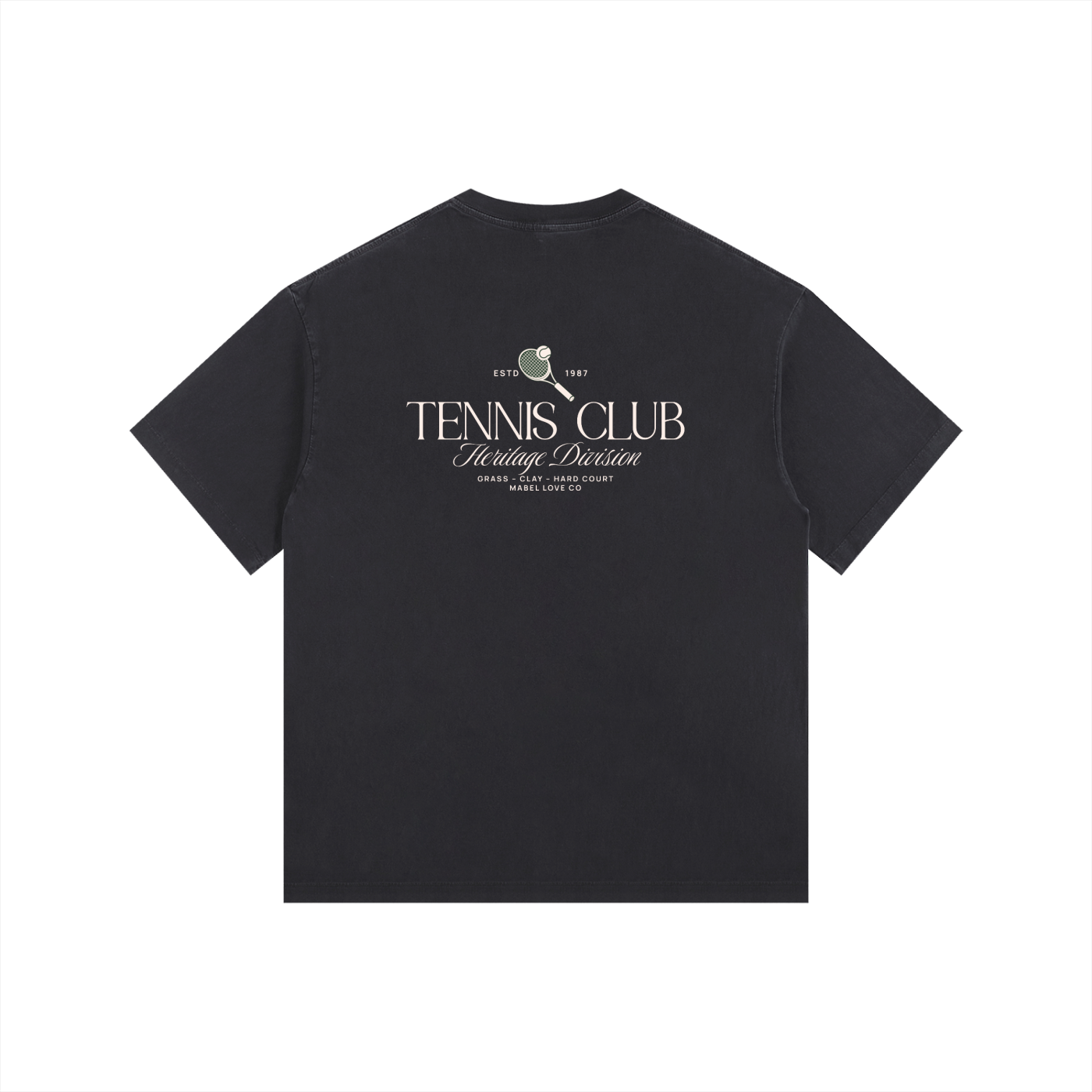 Vintage Washed Oversized Cotton T-Shirt