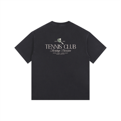 Vintage Washed Oversized Cotton T-Shirt
