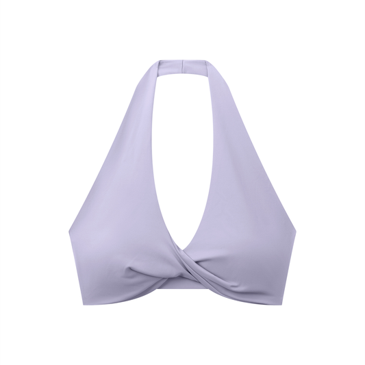 Twist Halter Sports Bra