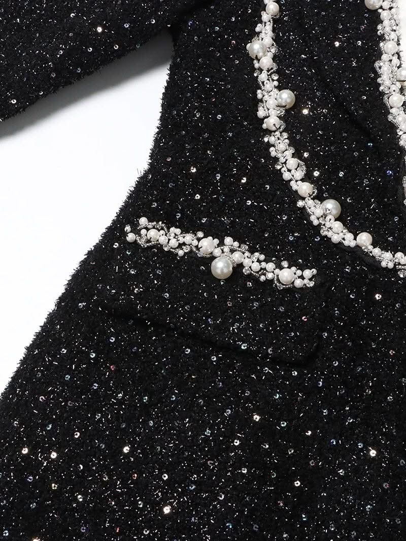 Elegant Suit Dress Luxe Statement Piece | Mabel Love Co. Elegant Suit Dress Luxe Statement Piece | Mabel Love Co.