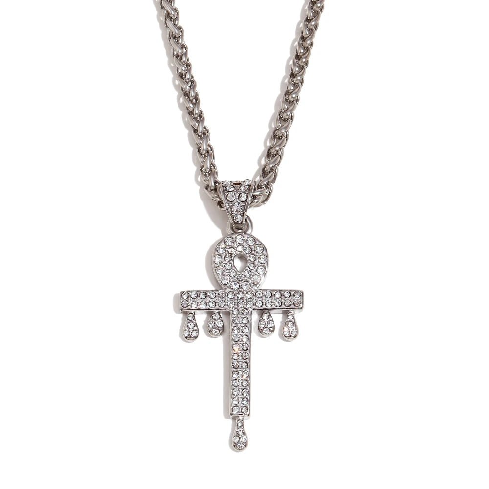 Silver Elysian Key Necklace