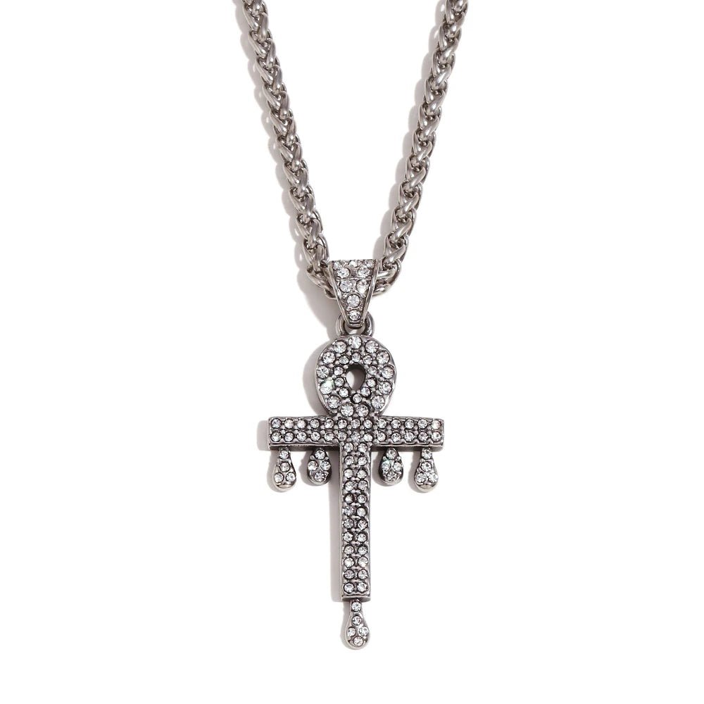 Steel Elysian Key Necklace