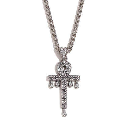 Steel Elysian Key Necklace