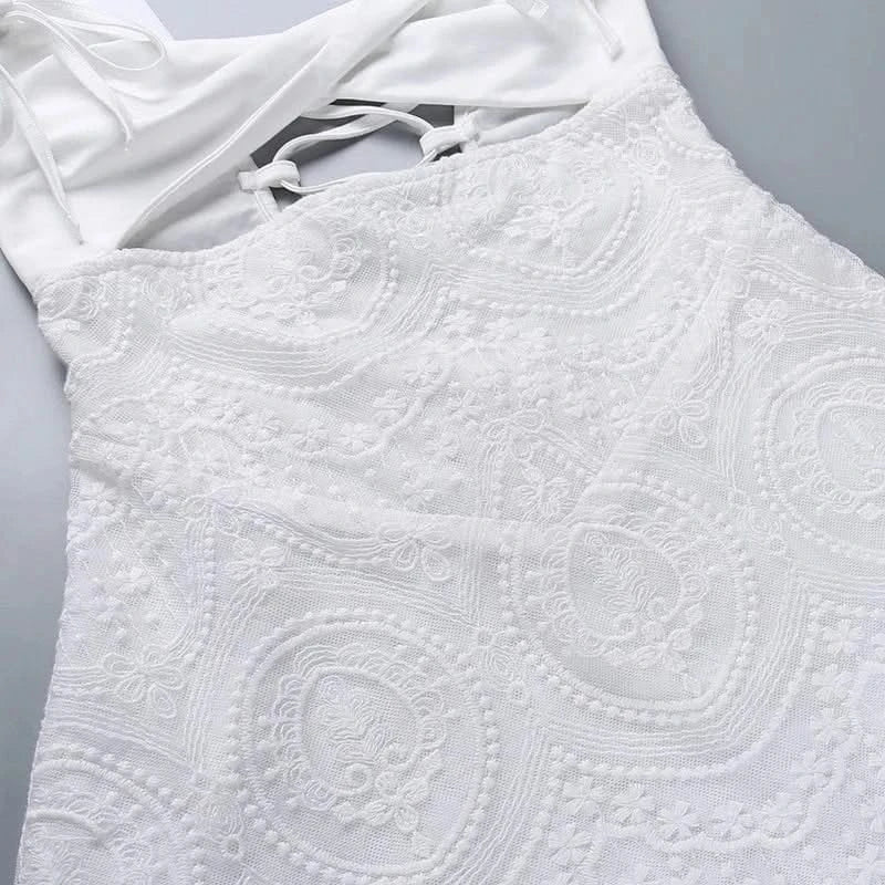 Embroidered Lace Mini Dress | Mabel Love Co Mini Dress Embroidered Lace Mini Dress | Mabel Love Co Mini Dress