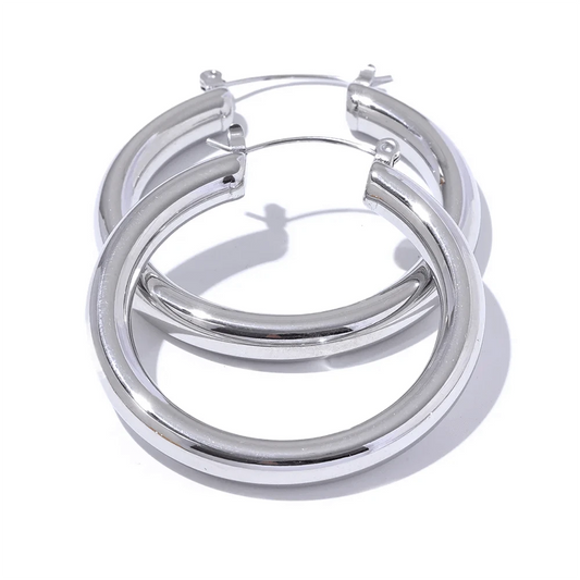 Esmeralda Hoop Earrings
