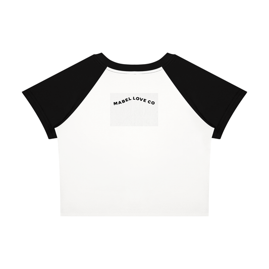 Raglan Color Block Baby Tee — image 2