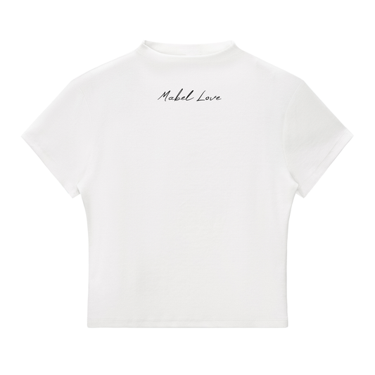 Essential Slim Fit Mock Neck T-Shirt
