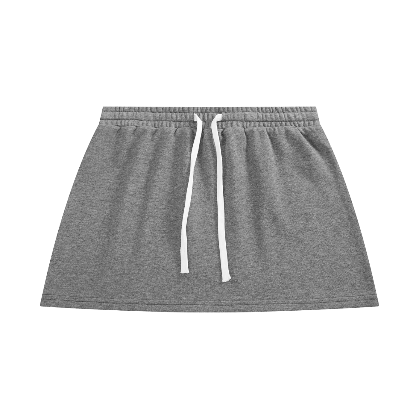 Drawstring Mini Skirt