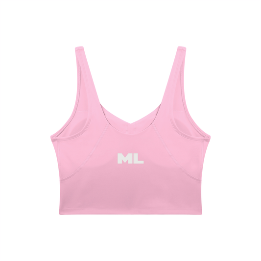 Tank + Biker set — black front on-model 2048