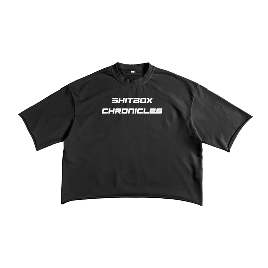 French Terry Raw Edge T-Shirt