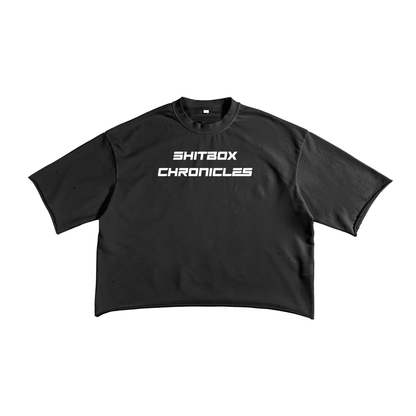 French Terry Raw Edge T-Shirt