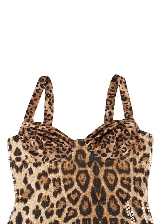 Feline Finesse Mini Dress