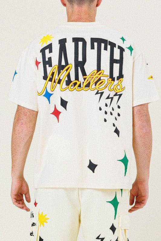 EARTH GRAPHIC TEE, [product type]