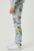 ALL OVER GRAPHIC JOGGER, 