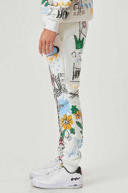ALL OVER GRAPHIC JOGGER, [product type]