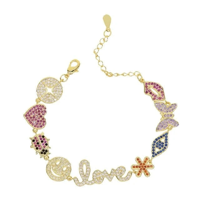 Flower Charm Necklace