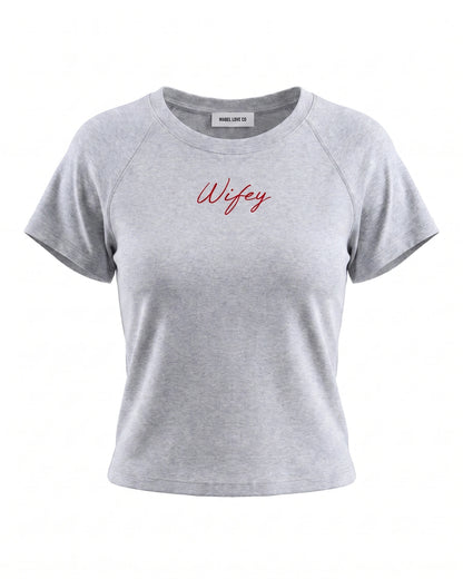 Wifey Crop Top
