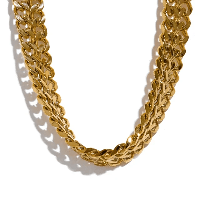 Wide Chain Cuban Necklace