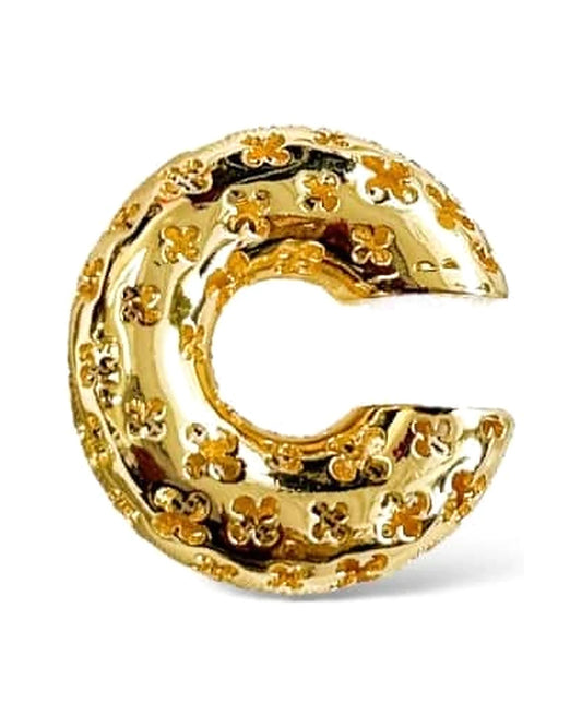 Clover Chunky Cuff earrings — front