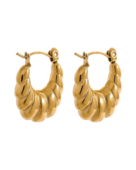Andrina Hoop Earrings — front