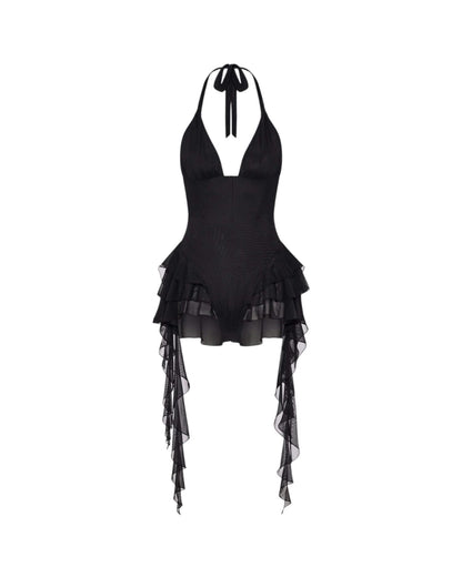 Slim Black Romper - Clubwear or Birthday Party