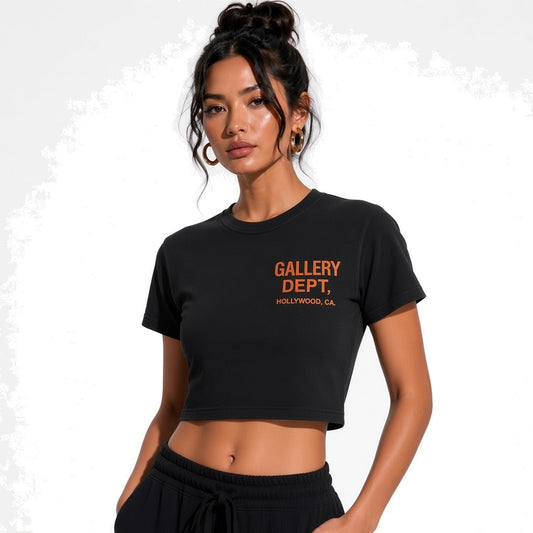 Gallery Dept Crop Top — close-up