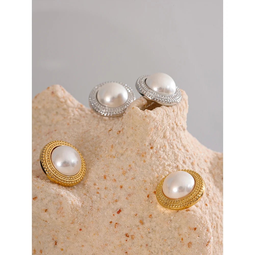 Gilded Pearl Dreams Earrings