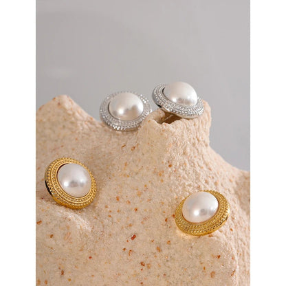 Gilded Pearl Dreams Earrings