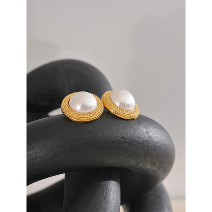 Gilded Pearl Dreams Earrings