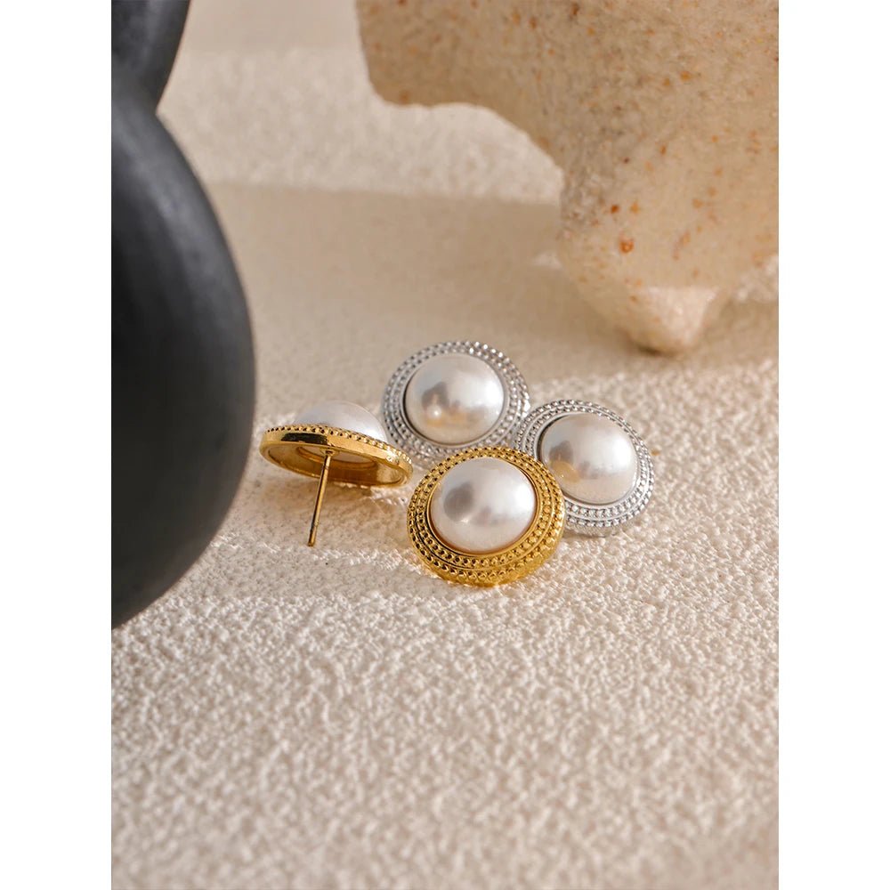 Gilded Pearl Dreams Earrings