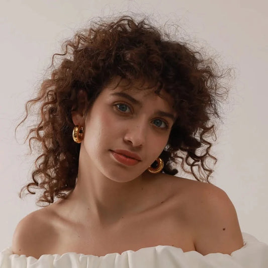 Gleam Hoop Earrings