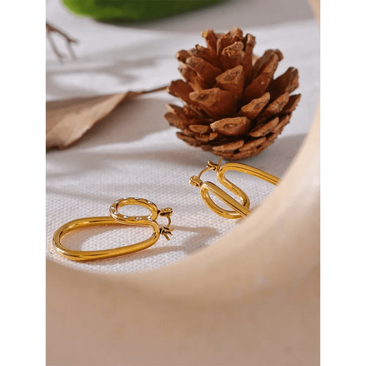 Glitz Hoop Earrings