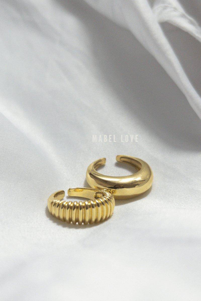 Gold Adjustable Chunky Ring