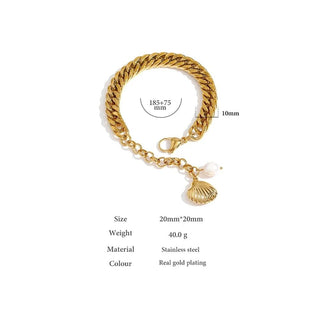 Gold Beach Bracelet - Mabel Love Co - Bracelets