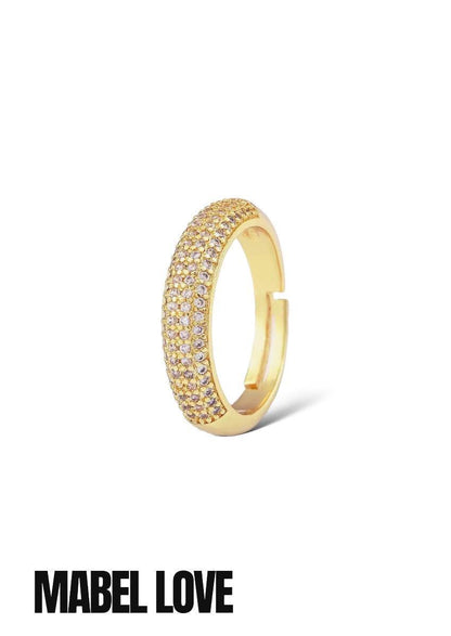 Gold Simple Diamond Ring