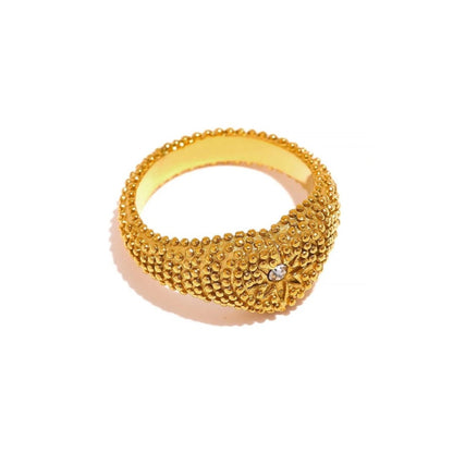 Gold Star Ring