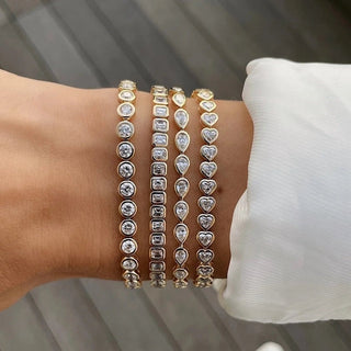 Gold Tennis Bracelets - Mabel Love Co - Bracelets