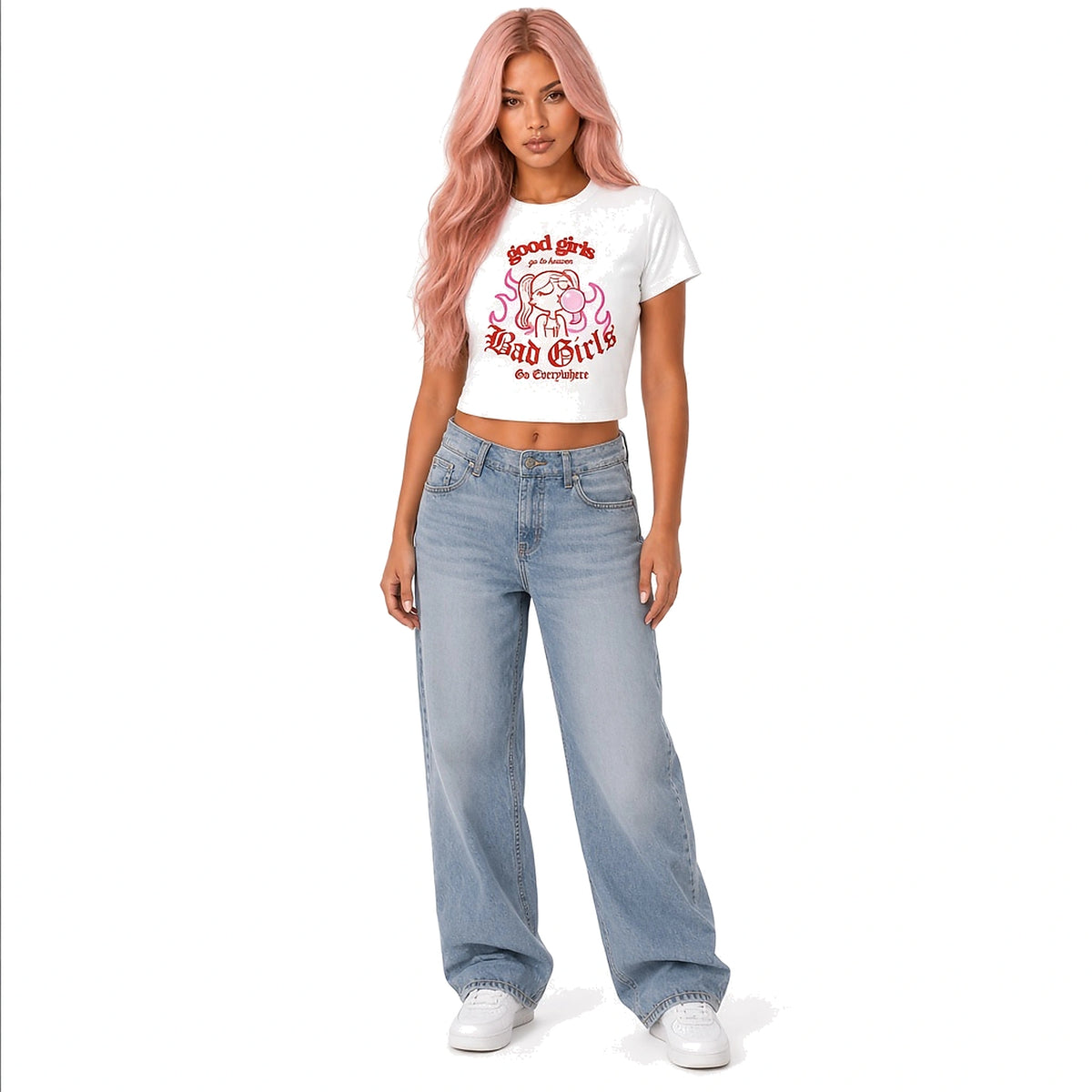 Good Girls Baby Tee — front