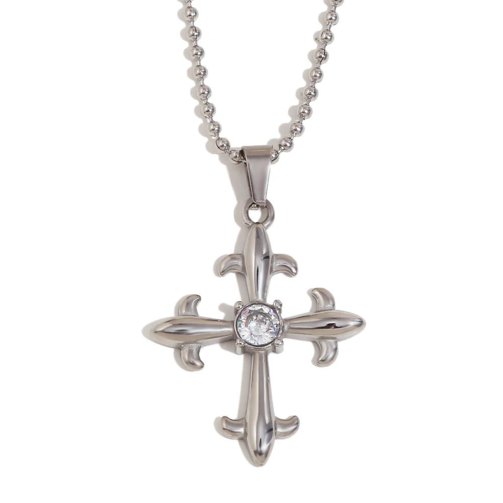 Guardian Light Cross Necklace