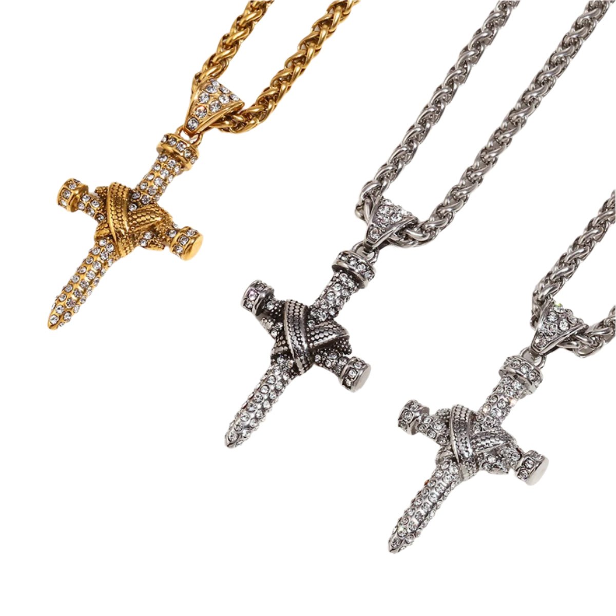 Guardian's Glory Cross Necklace