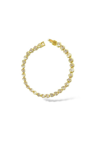 Heart Zirconia Bracelet