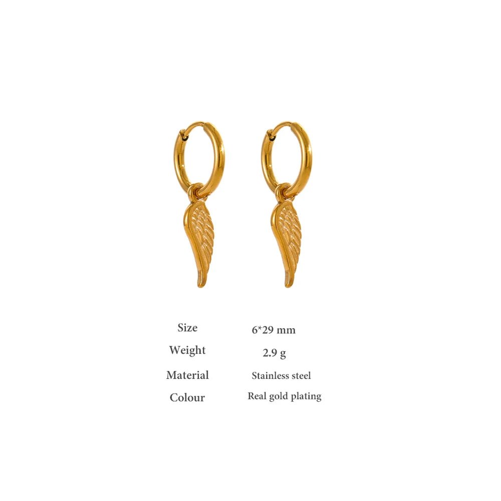 Heavenly Hoop Earrings - Size Details